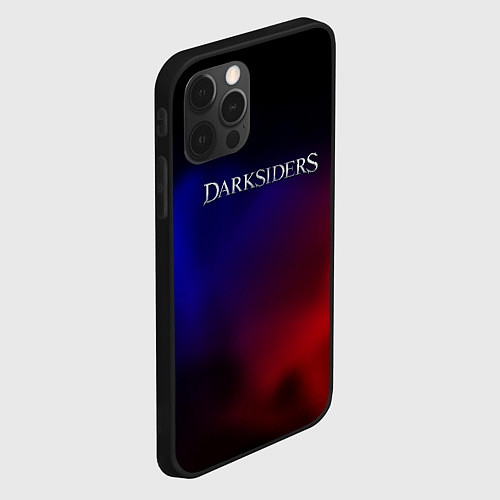 Чехол iPhone 12 Pro Max Darksiders gradient / 3D-Черный – фото 2