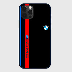 Чехол для iPhone 12 Pro Max BMW amg sport, цвет: 3D-черный