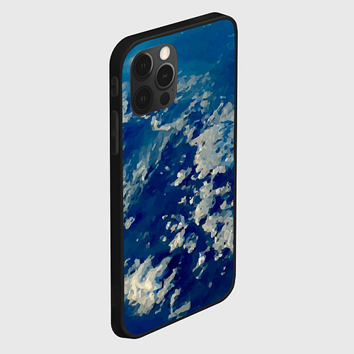 Чехол iPhone 12 Pro Max Небо Земли - star dust / 3D-Черный – фото 2
