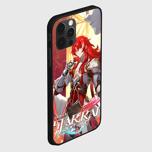 Чехол iPhone 12 Pro Max Аргенти из Хонкая / 3D-Черный – фото 2