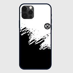 Чехол для iPhone 12 Pro Max Borussia sport краски, цвет: 3D-черный