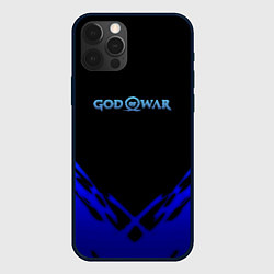Чехол для iPhone 12 Pro Max God of War geometry steel, цвет: 3D-черный