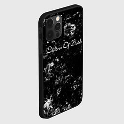 Чехол для iPhone 12 Pro Max Children of Bodom black ice, цвет: 3D-черный — фото 2