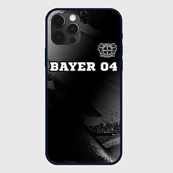 Чехол для iPhone 12 Pro Max Bayer 04 sport на темном фоне посередине, цвет: 3D-черный