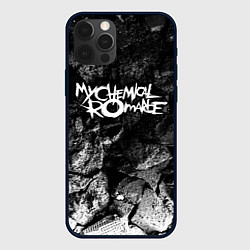 Чехол для iPhone 12 Pro Max My Chemical Romance black graphite, цвет: 3D-черный