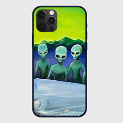 Чехол для iPhone 12 Pro Max Спящая красавица 3000 и Инопланетяне, цвет: 3D-черный
