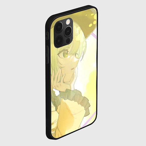 Чехол iPhone 12 Pro Max Touhou Project Койши Комейдзи cute / 3D-Черный – фото 2