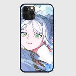 Чехол для iPhone 12 Pro Max Sousou no Frieren Фрирен beautiful smile, цвет: 3D-черный