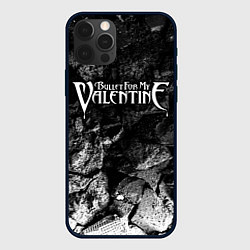 Чехол для iPhone 12 Pro Max Bullet For My Valentine black graphite, цвет: 3D-черный