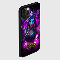 Чехол для iPhone 12 Pro Max League Of Legends Akali Kda, цвет: 3D-черный — фото 2