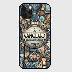 Чехол для iPhone 12 Pro Max Vanguard composition - ai art, цвет: 3D-черный
