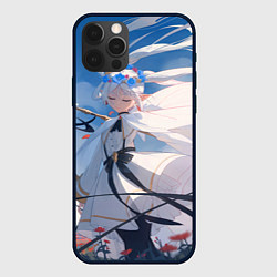 Чехол для iPhone 12 Pro Max Sousou no Frieren Фрирен beautiful, цвет: 3D-черный