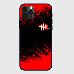 Чехол для iPhone 12 Pro Max Dead by daylight огненный, цвет: 3D-черный