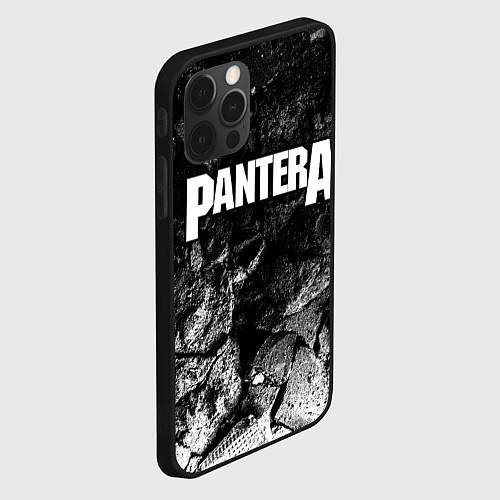 Чехол iPhone 12 Pro Max Pantera black graphite / 3D-Черный – фото 2