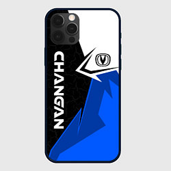 Чехол для iPhone 12 Pro Max Чанган - синяя униформа, цвет: 3D-черный