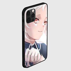 Чехол для iPhone 12 Pro Max Реинкарнация Безработного Сильфиетта smile, цвет: 3D-черный — фото 2
