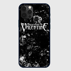 Чехол для iPhone 12 Pro Max Bullet For My Valentine black ice, цвет: 3D-черный
