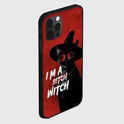 Чехол для iPhone 12 Pro Max I am witch, цвет: 3D-черный — фото 2