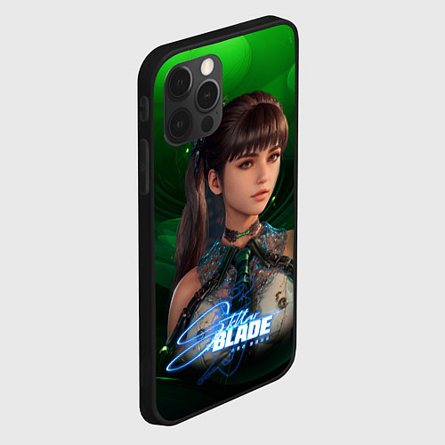 Чехол iPhone 12 Pro Max Stellar Blade Eve / 3D-Черный – фото 2