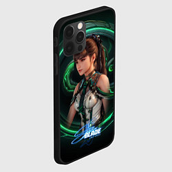 Чехол для iPhone 12 Pro Max Stellar Blade Eve green, цвет: 3D-черный — фото 2