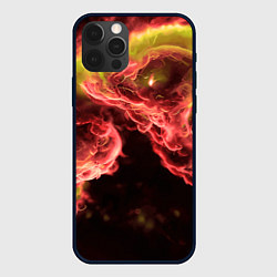 Чехол для iPhone 12 Pro Max Адское пламя инферно - inferno flame, цвет: 3D-черный