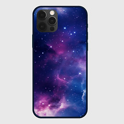 Чехол для iPhone 12 Pro Max Цвета космоса, цвет: 3D-черный