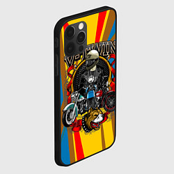 Чехол для iPhone 12 Pro Max V-twin, цвет: 3D-черный — фото 2