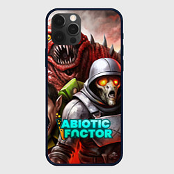 Чехол для iPhone 12 Pro Max Abiotic Factor и разные монстры, цвет: 3D-черный