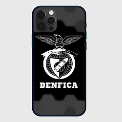 Чехол для iPhone 12 Pro Max Benfica sport на темном фоне, цвет: 3D-черный