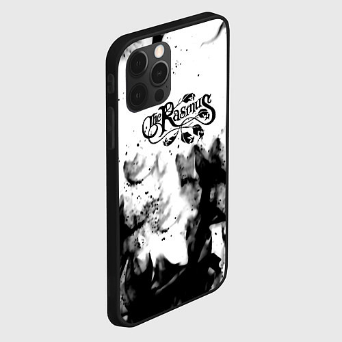 Чехол iPhone 12 Pro Max Rasmus smoke steel / 3D-Черный – фото 2