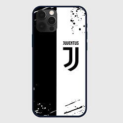 Чехол для iPhone 12 Pro Max Juventus краски текстура спорт, цвет: 3D-черный