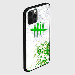Чехол для iPhone 12 Pro Max Dead by daylight краски, цвет: 3D-черный — фото 2