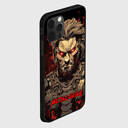 Чехол для iPhone 12 Pro Max Venom Snake Metal gear game, цвет: 3D-черный — фото 2