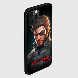 Чехол для iPhone 12 Pro Max Веном Снейк из игры Metal gear, цвет: 3D-черный — фото 2