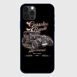 Чехол для iPhone 12 Pro Max Традиционный хотрод в стиле rat, цвет: 3D-черный