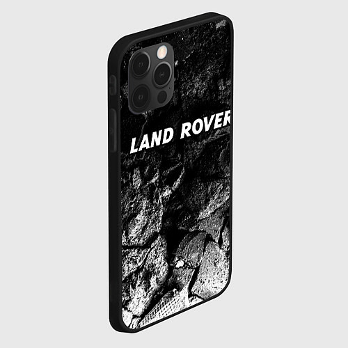 Чехол iPhone 12 Pro Max Land Rover black graphite / 3D-Черный – фото 2