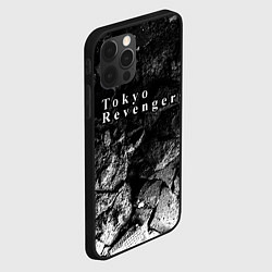 Чехол для iPhone 12 Pro Max Tokyo Revengers black graphite, цвет: 3D-черный — фото 2