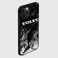 Чехол для iPhone 12 Pro Max Volvo black graphite, цвет: 3D-черный — фото 2