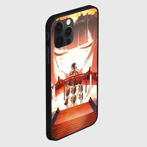 Чехол iPhone 12 Pro Max Honkai Star Rail Sparkle театр / 3D-Черный – фото 2