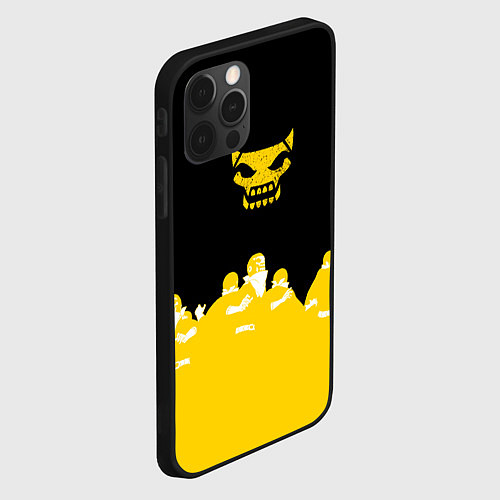 Чехол iPhone 12 Pro Max Боевой отряд Полный провал Fighter D / 3D-Черный – фото 2