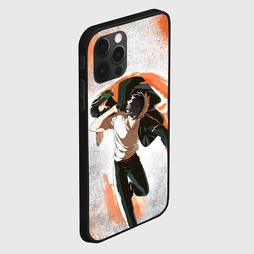 Чехол iPhone 12 Pro Max Ветролом - Харука / 3D-Черный – фото 2
