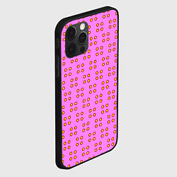Чехол для iPhone 12 Pro Max Паттерн точечный, цвет: 3D-черный — фото 2