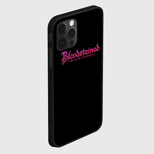 Чехол iPhone 12 Pro Max Bloodstained Ritual of the Night / 3D-Черный – фото 2