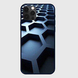 Чехол для iPhone 12 Pro Max Броня нанотехнологичная, цвет: 3D-черный