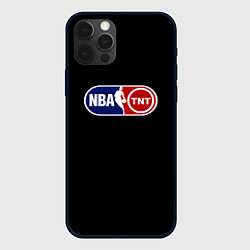 Чехол для iPhone 12 Pro Max NBA logo tnt, цвет: 3D-черный