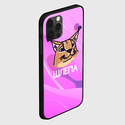 Чехол для iPhone 12 Pro Max Нарисованный Шлепа, цвет: 3D-черный — фото 2
