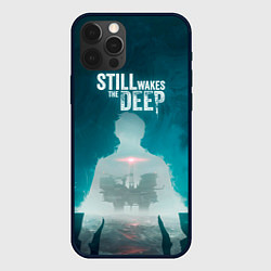 Чехол для iPhone 12 Pro Max Still wakes the deep силуэт, цвет: 3D-черный