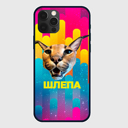 Чехол для iPhone 12 Pro Max Голова Шлепы, цвет: 3D-черный