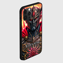 Чехол для iPhone 12 Pro Max Elden Ring персонаж темный рыцарь, цвет: 3D-черный — фото 2