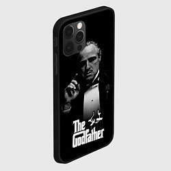 Чехол для iPhone 12 Pro Max Don Vito Corleone, цвет: 3D-черный — фото 2